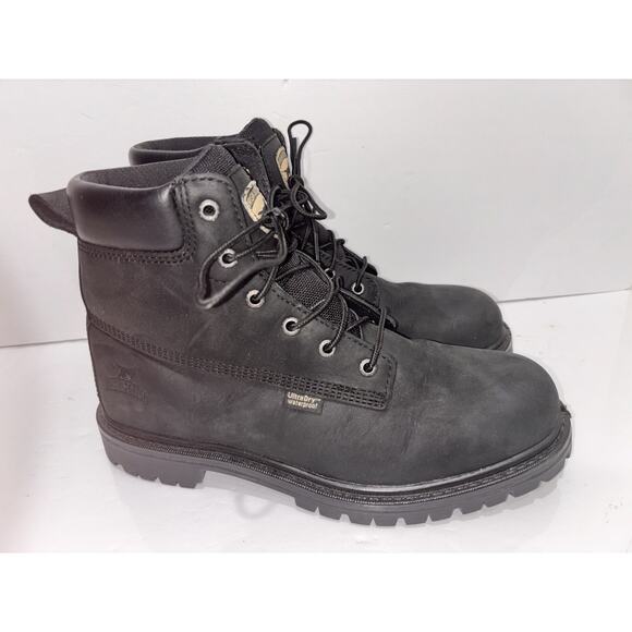 Irish Setter Boots Black Size 8 Leather - Picture 1 of 10